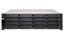 Qnap ES1686dc-2142IT-96G, 3U, 16 x 2.5"/3.5" SAS, Intel Xeon D-2142IT 8C/16T, 96GB DDR4 (48GB for each controller), 3 Gigabit LA