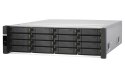 Qnap ES1686dc-2142IT-96G, 3U, 16 x 2.5"/3.5" SAS, Intel Xeon D-2142IT 8C/16T, 96GB DDR4 (48GB for each controller), 3 Gigabit LA