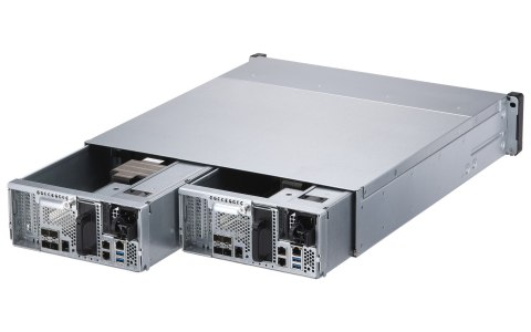 Qnap ES2486dc-2142IT-128G, 2U, 24 x 2.5" SAS, Intel Xeon D-2142IT 8C/16T, 128GB DDR4 (64GB for each controller), 3 Gigabit LAN, 