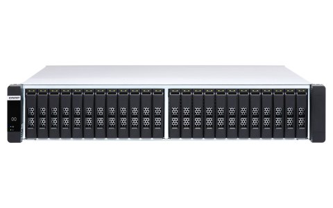 Qnap ES2486dc-2142IT-96G, 2U, 24 x 2.5" SAS, Intel Xeon D-2142IT 8C/16T, 96GB DDR4 (48GB for each controller), 3 Gigabit LAN, 4 