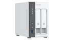 Qnap TS-216G, Tower, 2 x 2.5"/3.5" SATA, ARM 2.0GHz Quad core, 4GB, 1 x 2.5GbE + 1 x GbE, External adapter (PSU)