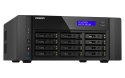 Qnap TS-h1290FX-7232P-64G, Tower, 12 x 2.5" U.2 NVMe PCIe/SATA, AMD EPYC 7232P 8C/16T, 64 GB RDIMM DDR4 (Max. 1TB),  2 x 25GbE +