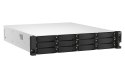 Qnap TS-h1887XU-RP-E2336-32G, 2U, 12 x 2.5"/3.5" + 6 x 2.5" SATA, Intel Xeon E-2378 8C/16T, 32GB UDIMM DDR4 ECC (Max. 128GB), 2 