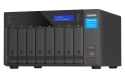 Qnap TVS-h874T-i7-32G, Tower, 8 x 2.5"/3.5" SATA, Intel Core i7 12C/20T, 32GBDDR4 SODIMM (Max. 64GB), 2 x 2.5GbE, Single PSU, 35