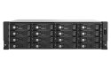 Qnap TL-R1600PES-RP Expansion unit, 16-bay 3U rackmount, 16x 2.5/3.5" SATA , 2 ports (SFF-8644 1x2), redundant PSU, without rail