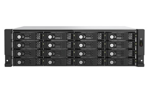 Qnap TL-R1600PES-RP Expansion unit, 16-bay 3U rackmount, 16x 2.5/3.5" SATA , 2 ports (SFF-8644 1x2), redundant PSU, without rail