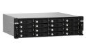 Qnap TL-R1620Sdc Expansion unit, 3U rackmount, 16x 2.5"/3.5" SAS (2.5" SATs drives with optional QDA-SA2 accessory), 3 x SFF-864