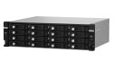 Qnap TL-R1620Sdc Expansion unit, 3U rackmount, 16x 2.5"/3.5" SAS (2.5" SATs drives with optional QDA-SA2 accessory), 3 x SFF-864