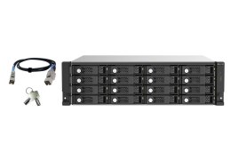 Qnap TL-R1620Sep-RP Expansion. 3U rackmount, 16x SAS 2.5