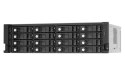 Qnap TL-R1620Sep-RP Expansion. 3U rackmount, 16x SAS 2.5"/3.5" SAS/SATA, 4 x SFF-8644 Mini-SAS HD ports, redundant PSU, without 