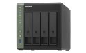 Qnap TS-431X3-4G, Tower, 4 x 2.5"/3.5" SATA , Annapurna Labs Alpine AL-314 1.7GHz, 4GB DDR3L SODIMM (Max. 8GB), 1 x 10GbE SFP+, 